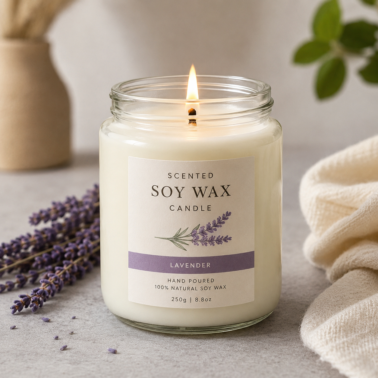 Scented Soywax candles