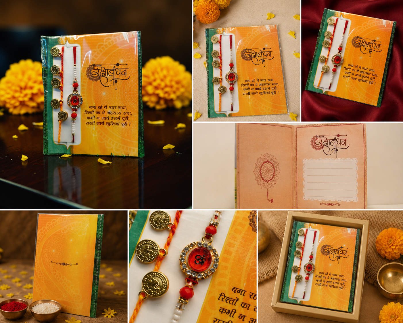 Couple Rakhi for Bhai & Bhabhi
