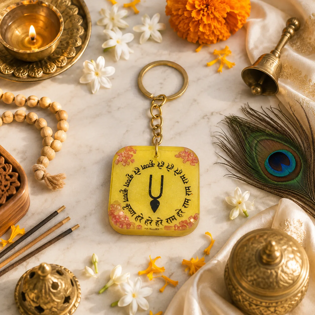 Resin keychains