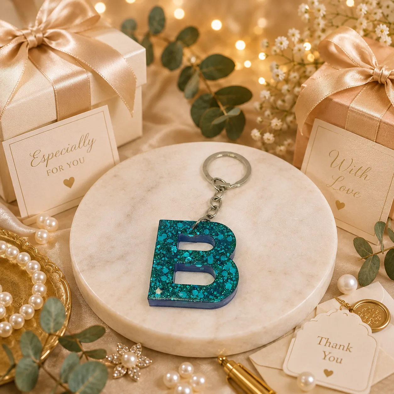 Resin keychains