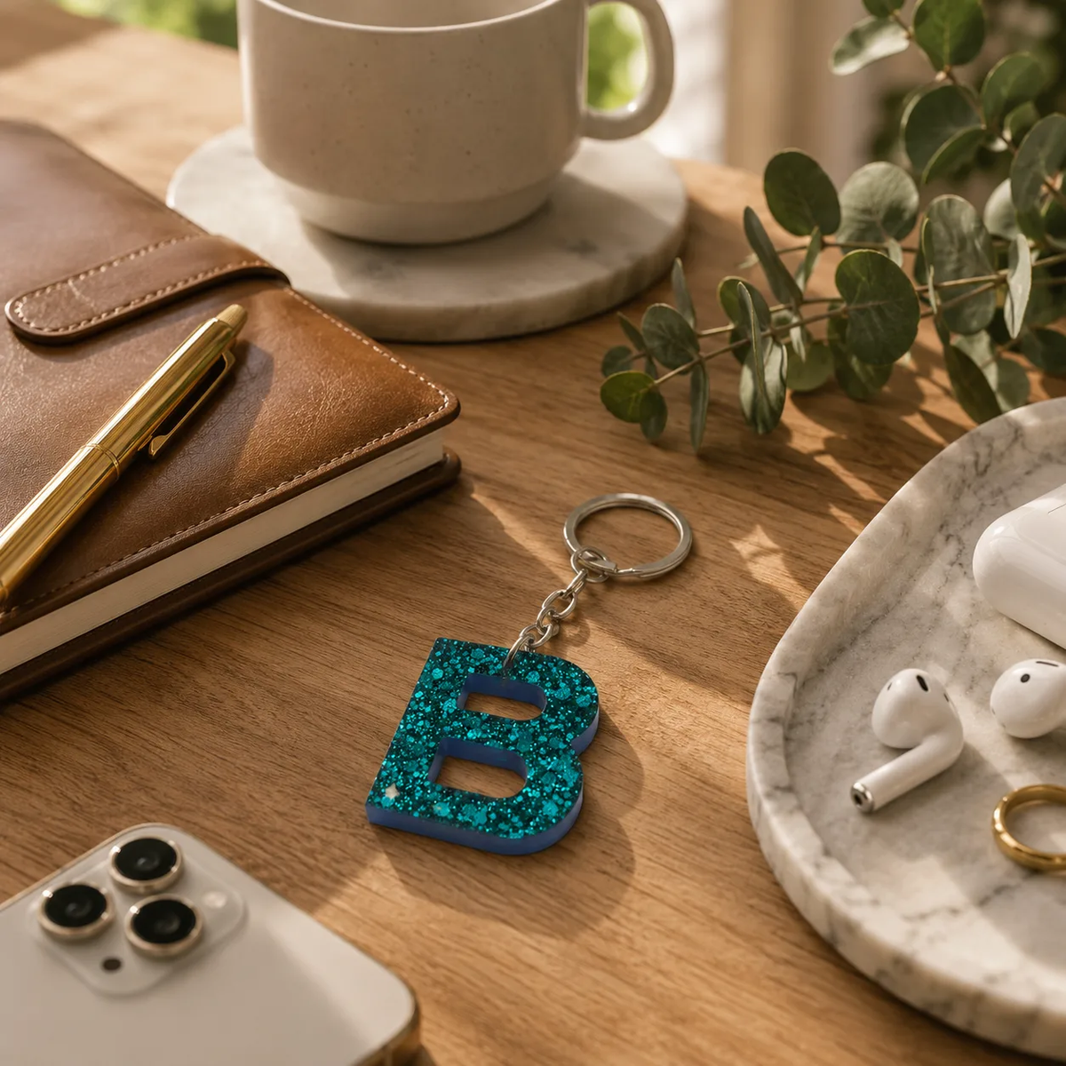 Resin keychains