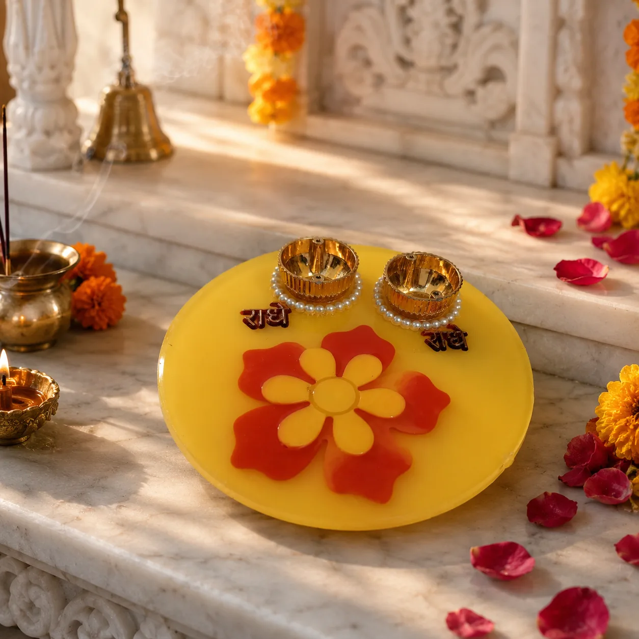 Resin tilak plate