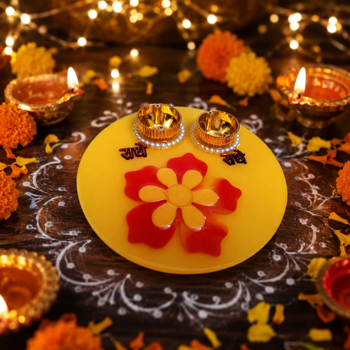 Resin tilak plate