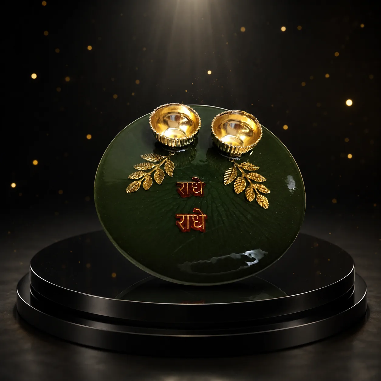 Resin tilak plate