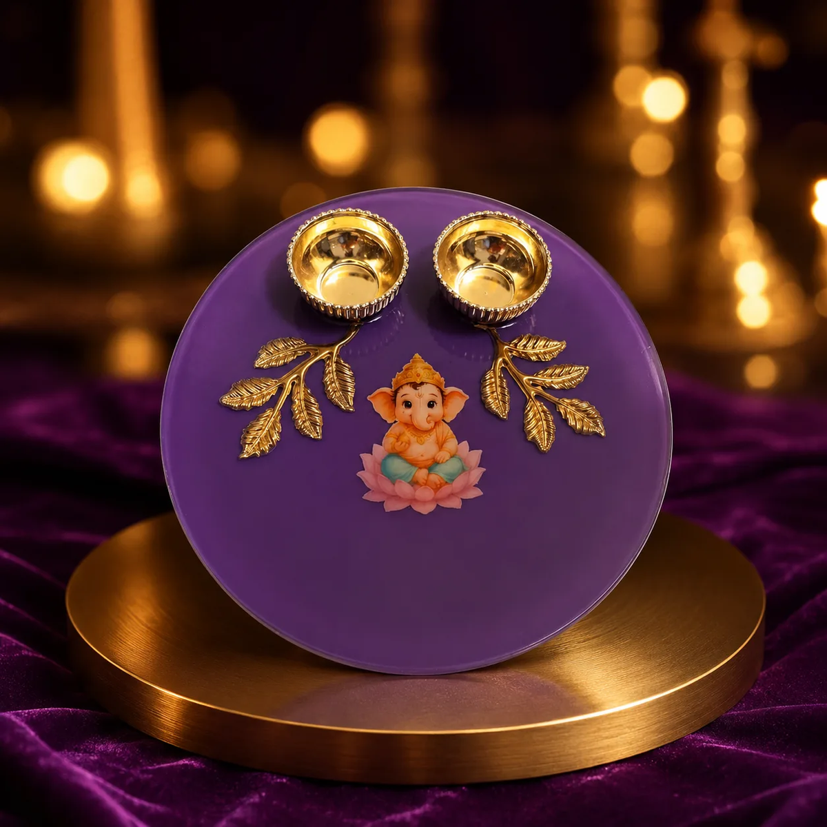 Resin tilak plate