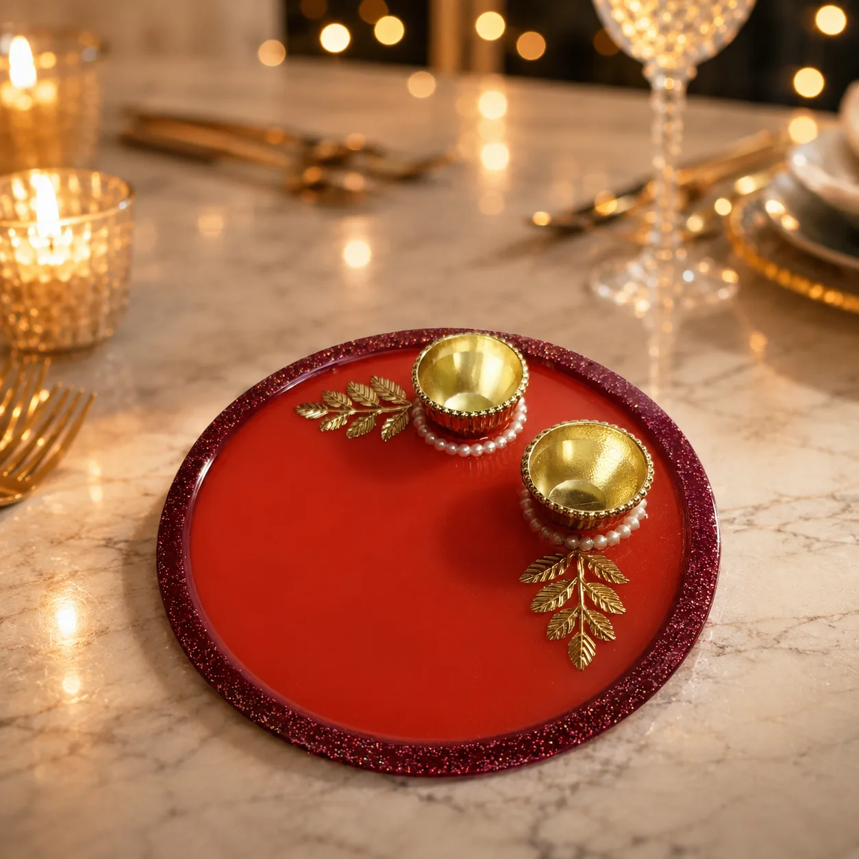 Resin tilak plate