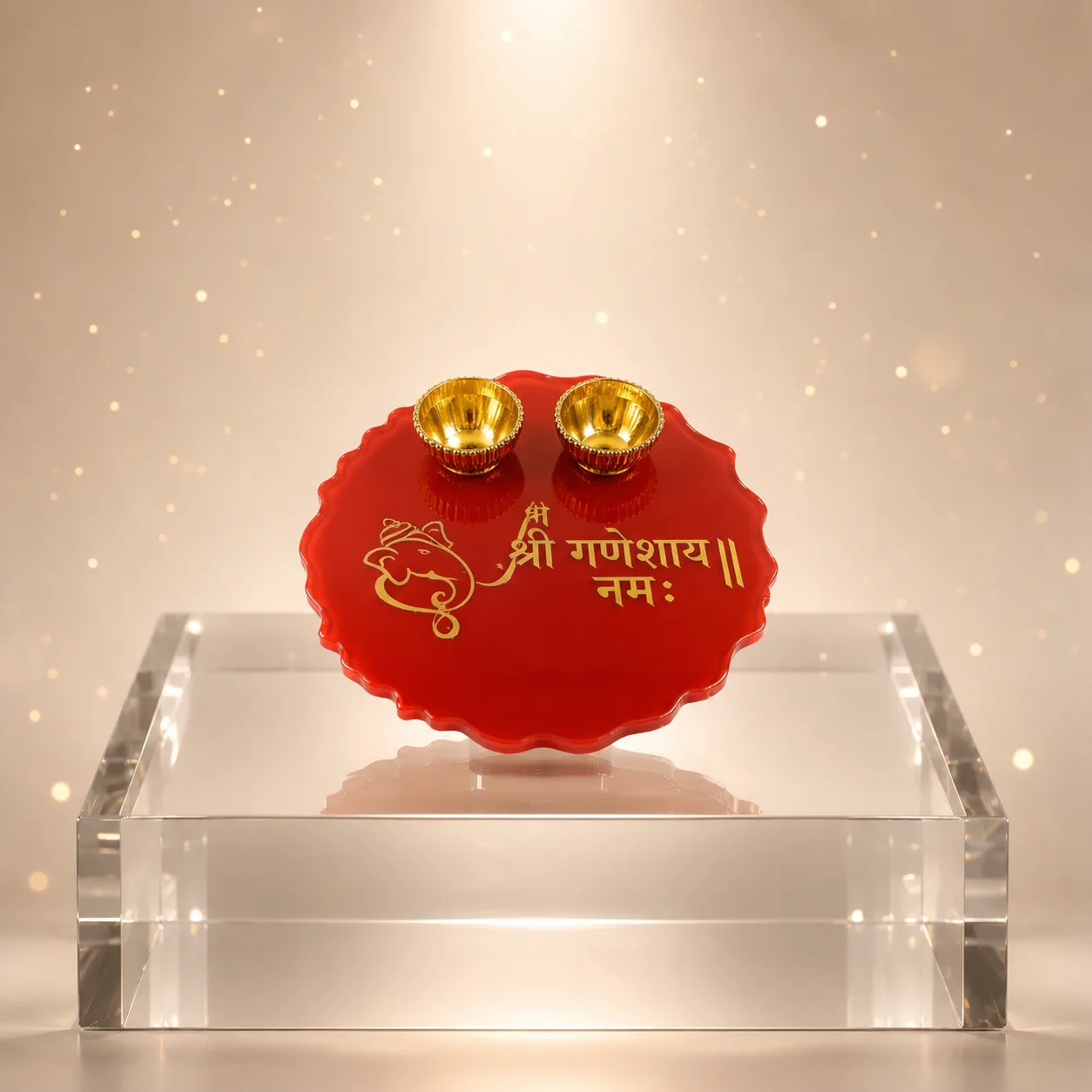 Resin tilak plate