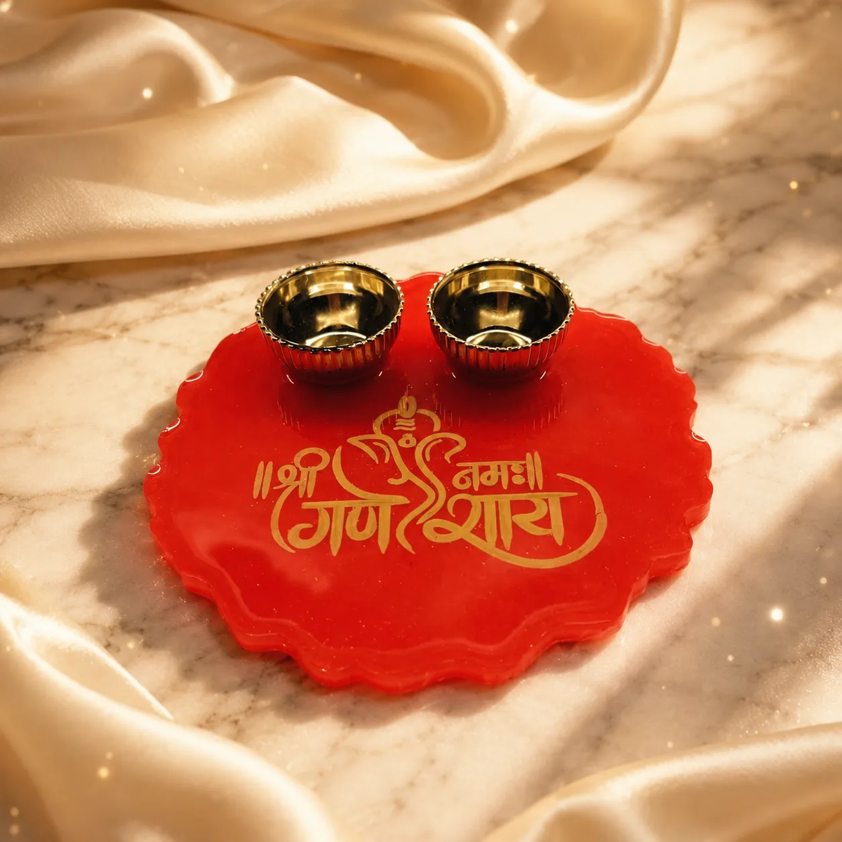 Resin tilak plate