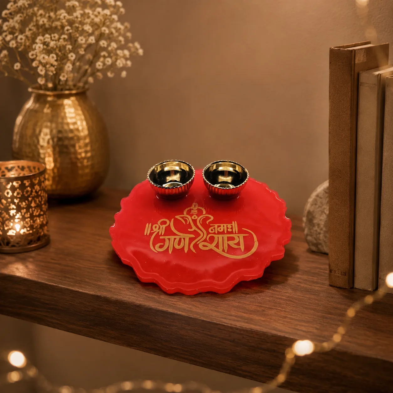 Resin tilak plate