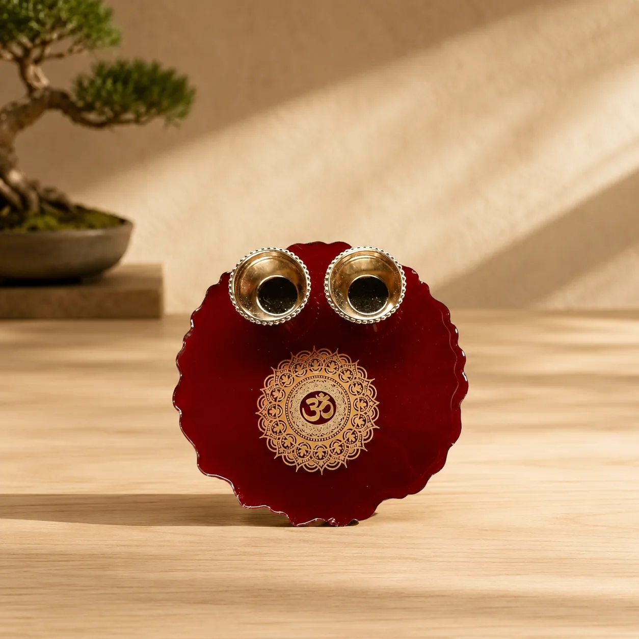 Resin tilak plate