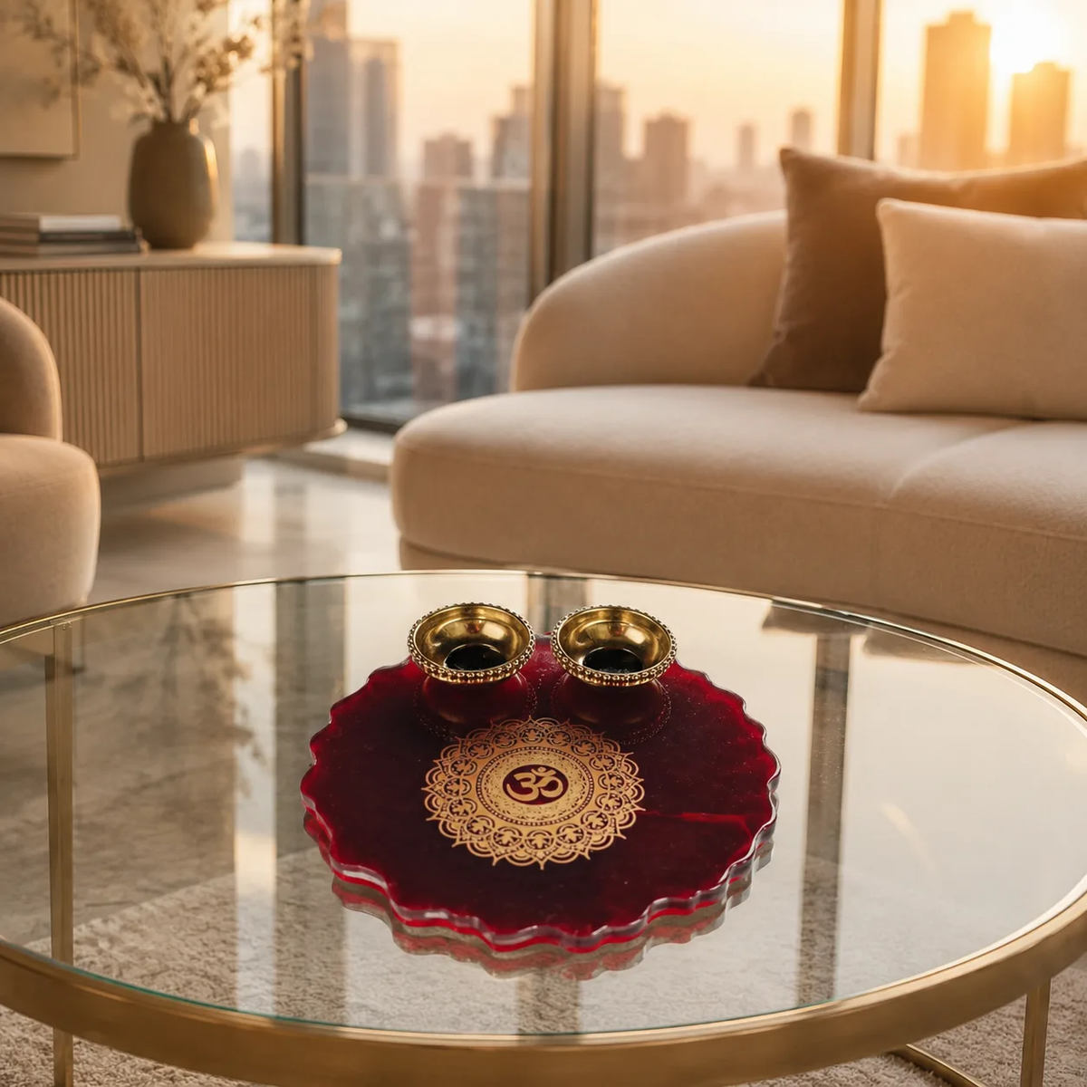 Resin tilak plate