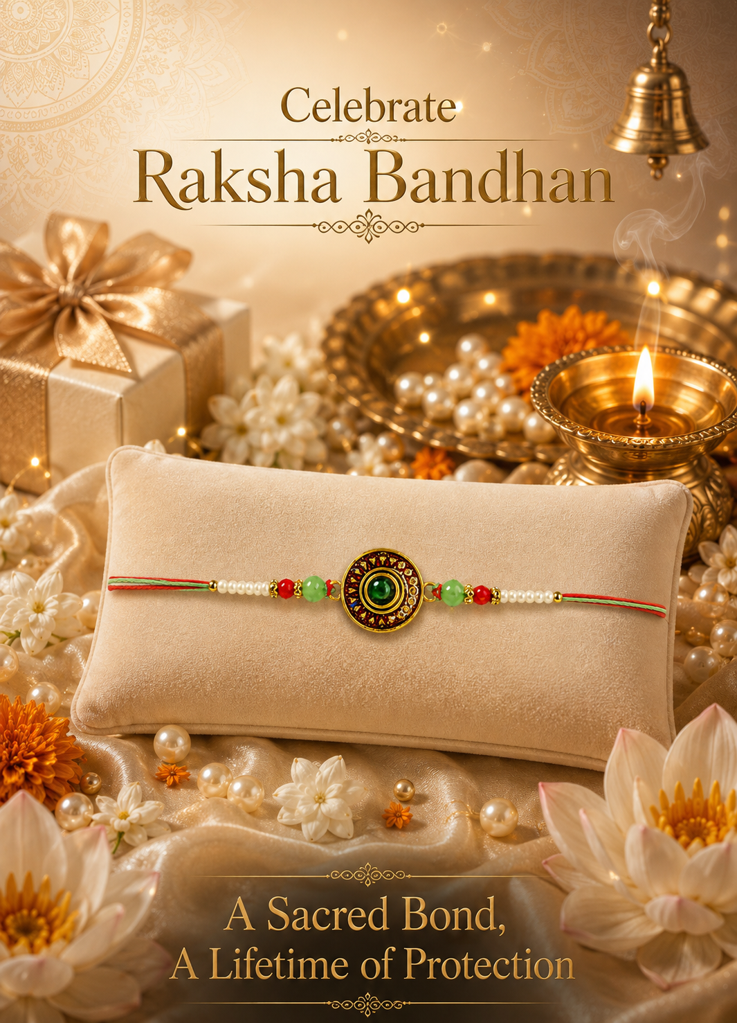 Handmade Designer Rakhi for Brother