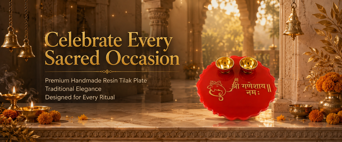 Resin tilak plate