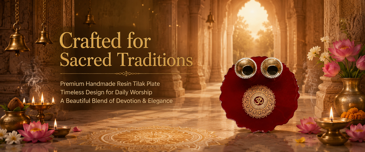 Resin tilak plate