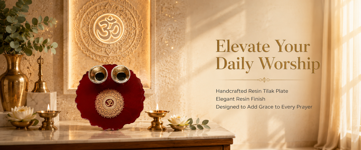 Resin tilak plate