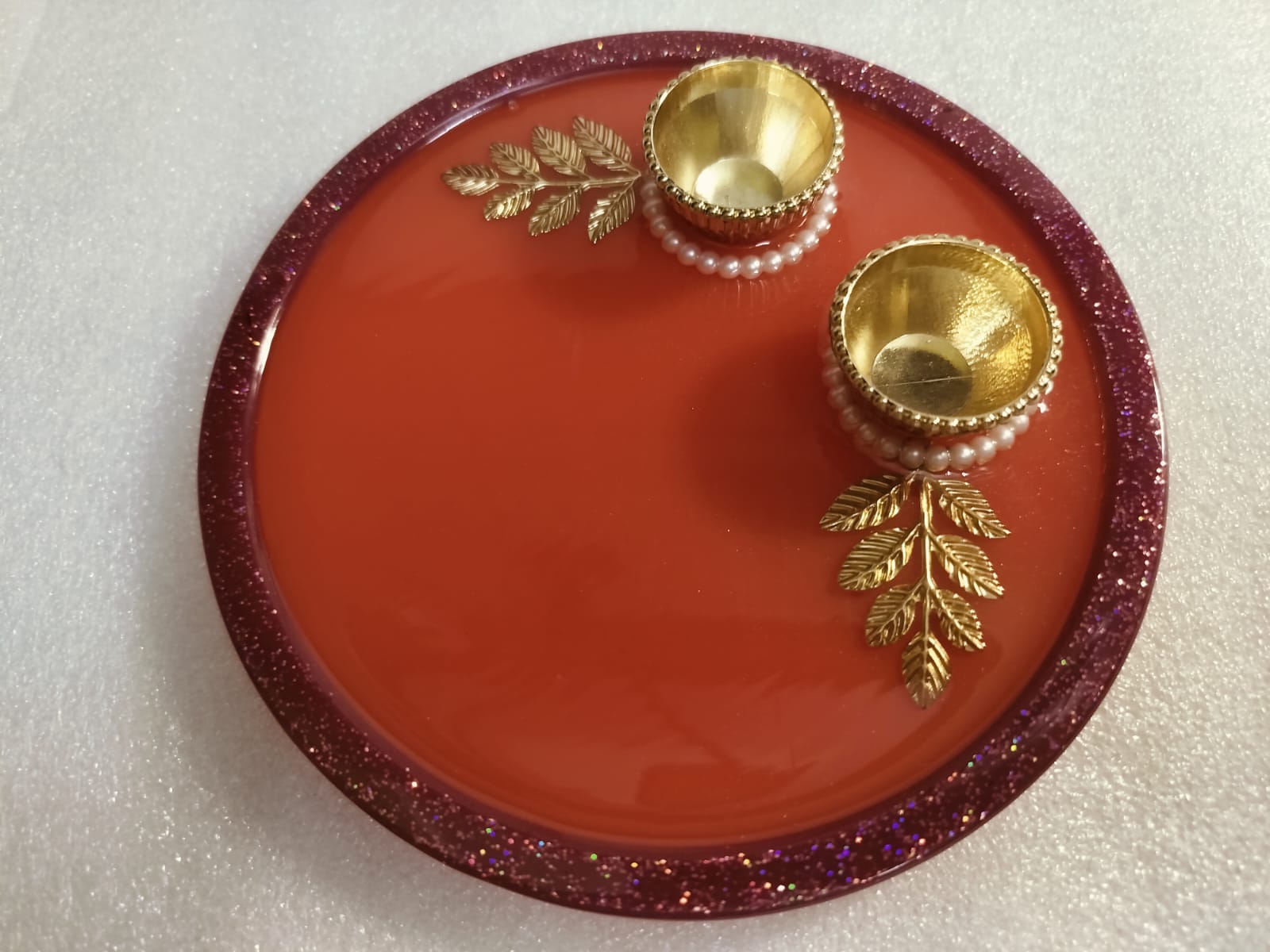 Resin tilak plate