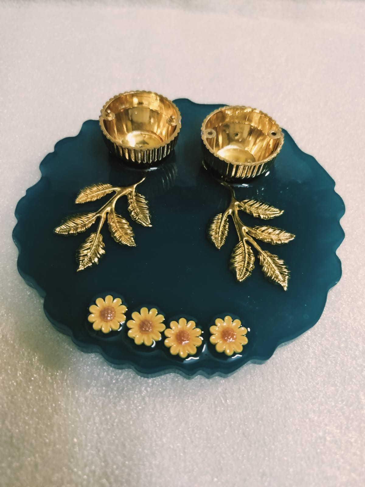 Resin tilak plate