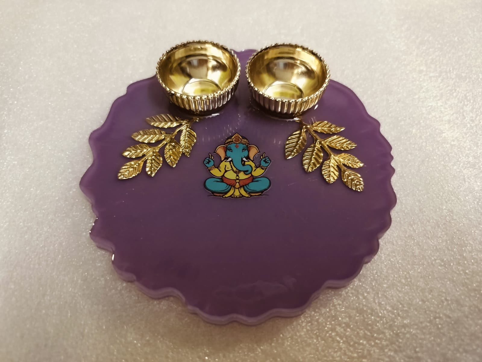 Resin tilak plate
