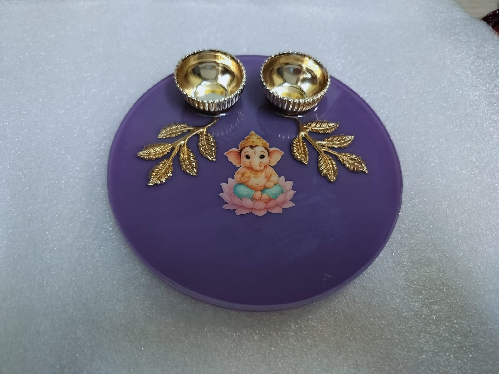 Resin tilak plate