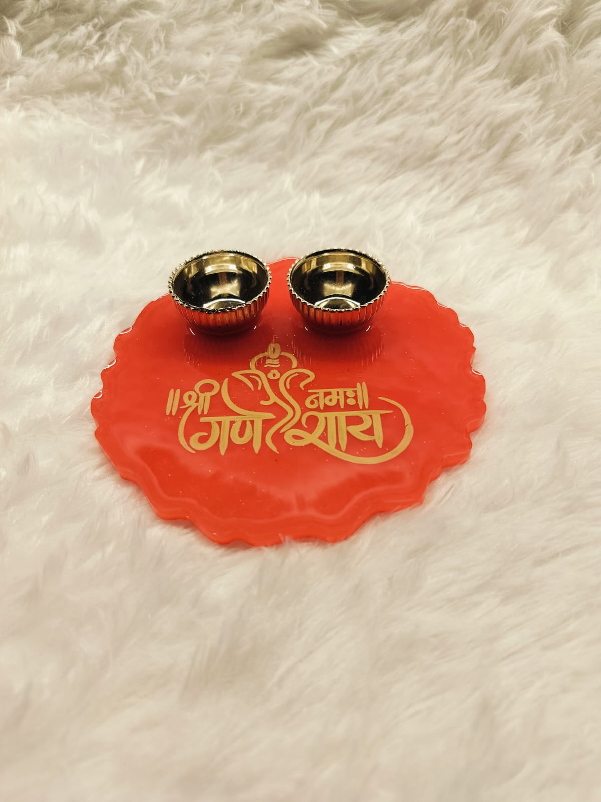 Resin tilak plate