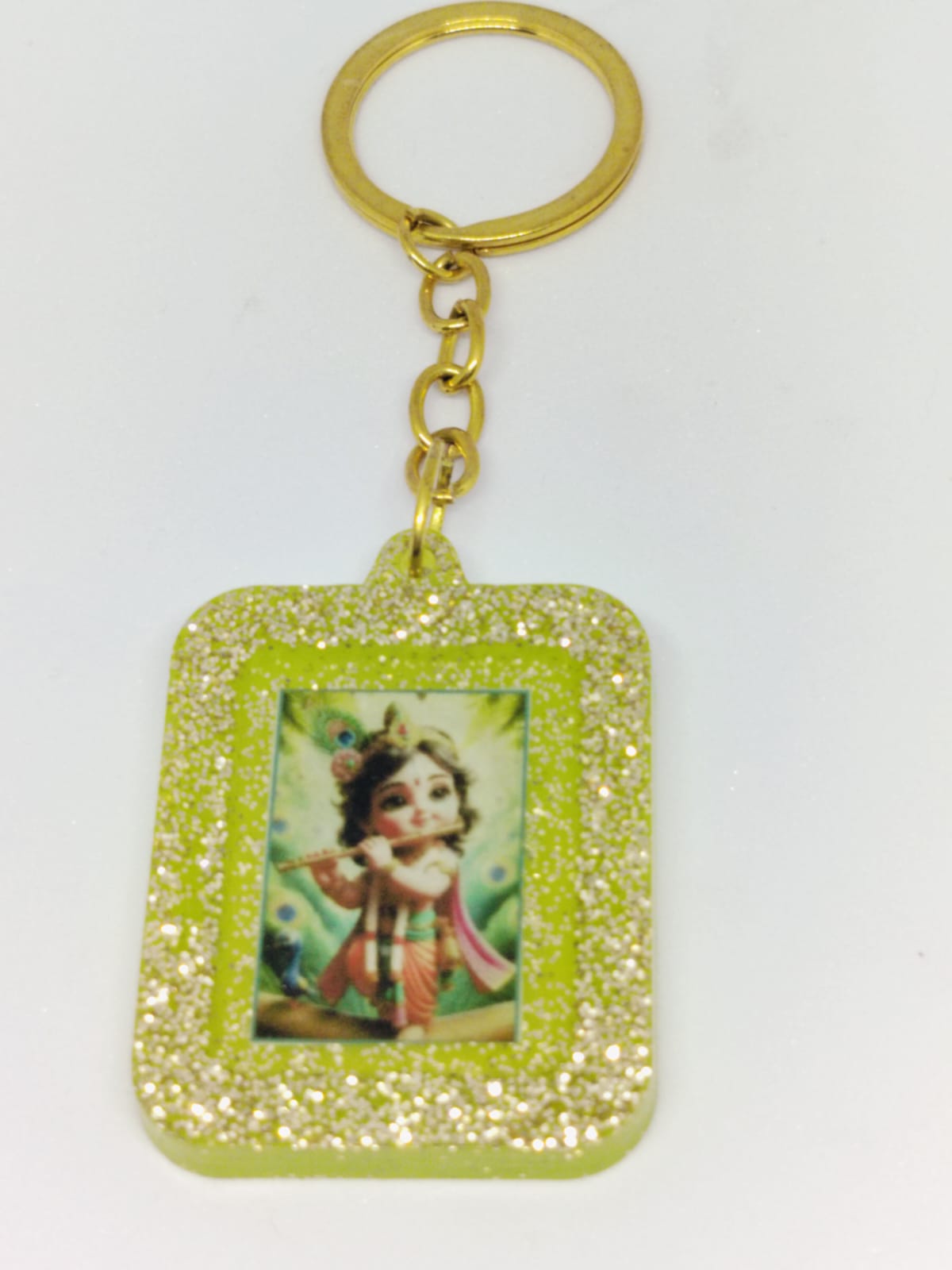 Resin evil eye keychains